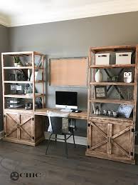 This means that your office needs to be well designed which will include ways of organizing taking care of your documents, tools and supplies at your office doesn't have to be a boring thing to do. Diy Office Desk System Shanty 2 Chic