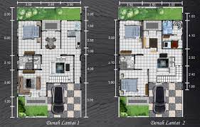 Check spelling or type a new query. 35 Denah Terbaik Rumah Minimalis Sederhana 2 Lantai Rumahku Unik