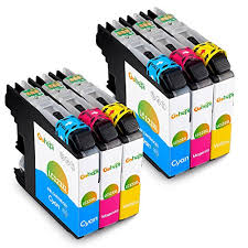Seleccione su sistema operativo (so) paso 1: Gohepi Replacement For Brother Lc123 Color Ink Cartridges Compatible For Brother Mfc J6920dw Mfc J6520dw Dcp J132w Dcp J4110dw Mfc J4510dw Mfc J6720dw Mfc J470dw Mfc J4610dw Dcp J152w 2 Cyan 2 Magenta 2 Yellow Buy Online In Belize At