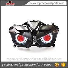 Hid Headlight Assembly Projector Kit Led Angel Eye For Yamaha R3 R25 Angel Eye Headlights Led Angel Eyes Angel Eyes