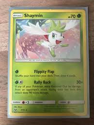 Free shipping for orders over $100 (international) $3.5 for first card and $0.25 for each additional Collectible Card Games Shaymin 7 73 Sm Shining Legends Rare Holo Pokemon Card Near Mint Tcg Collectables Sloopy In