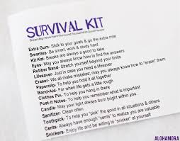 High School Survival Kit Google Search College Survival Kit Student Survival Kits School Survival Kits