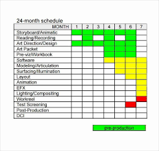 film production schedule template inspirational 12 templates free sample example for word roadmap presentation