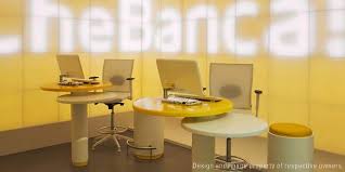 Chebanca Bank Il Leone Shopping Mall Lonato Del Garda Italy Corian Solid Surface Branch Design Corian