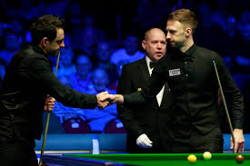 Reanne evans added ronnie o'sullivan vs reanne evans in a super match and super new break! Ni Open Final Judd Trump Vs Ronnie O Sullivan Snookerhq