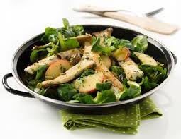 Huhnerstreifen Salat Mit Krauterseitlingen Rezept Salat Mit Rezepte Krauterseitlinge Rezepte