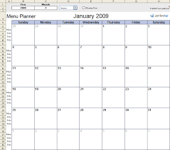 Meal Planner Template For Excel Monthly Meal Planner Meal Planner Template Meal Planner