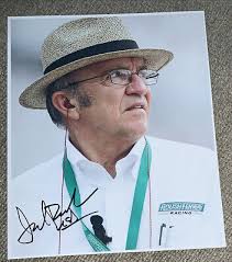 Jack Roush Signed Roush Fenway Racing Standing On Pit Road 8x10 Photo Auto  COA