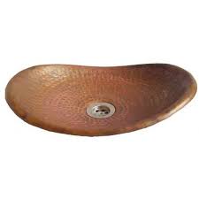 rustic vessel boat canoe sink lavatory