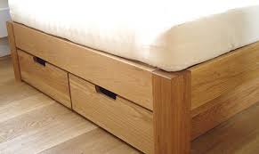 Wooden Under Bed Storage Drawers Under Bed Storage Drawers Oak