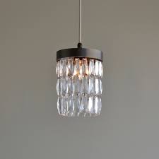 Clear Crystal Mini Pendant Tigermoth Lighting