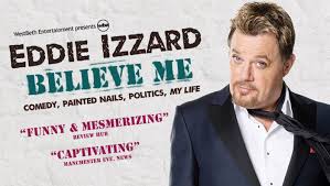 Eddie Izzard Sevenvenues Running 31 marathons in 31 days for charity #makehumanitygreatagain 🧢 donate at: