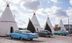 Lewis purchased the plans from redford, who had patented the design for his unique motel, and in may of 1950 wigwam village #6 began welcoming route 66 travelers. Wigwam Village Motel 6 Holbrook Arizona Roadside Attractions American Road Trip Adventure Planning