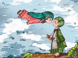 fanart roronoa zoro and kozuki hiyori roronoa zoro zoro one piece one piece fanart