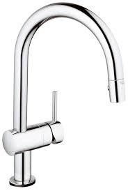 Striking style is combined with manufacturing quality, and this grohe faucet is attractive and useful. Grohe Minta Touch In Chrome Finish Kitchen Mixer Chrome See More At Http Www Grohe Co High Arc Kitchen Faucet Touch Kitchen Faucet Chrome Kitchen Faucet