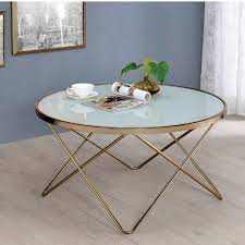 Metal desk legs , metal dining table base for glass , marble , wood table tops +free shipping. Circular Glass Coffee Table You Ll Love In 2021 Visualhunt
