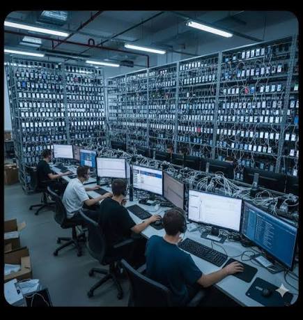 PODRÍAS ESTAR DISCUTIENDO CON ESTO: 👇NO TE DESGASTES! Entrar en una "granja de bots" o "fábrica de trolls" no es como ver una película de hackers con luces verdes y códigos cayendo