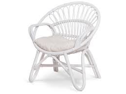 Codes promo, ventes flash, livraison offerte, trouvez le produit de vos rêves à prix réduit ! Fauteuil Coquille En Rotin Blanc Stye Ethnique Coromandel