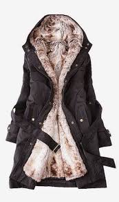 The Vogue Fashion Women S Detachable Faux Fur Lining Fall Jacket Fashion Winter Fashion Korean Fashion