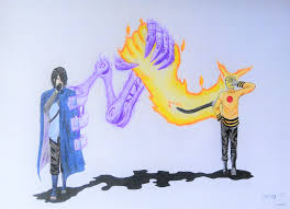 Friendship Naruto Sasuke In 2020 Art Drawings Naruto And Sasuke