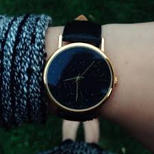 Harry Potter Aesthetic Black Gold Jewelry Womens Watches Fashion Watches