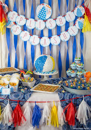You as the host of a party can obtain prefilled party favor boxes to reduce the workload associated with organizing a party. Beach Ball Pool Party Birthday Bash Press Print Party