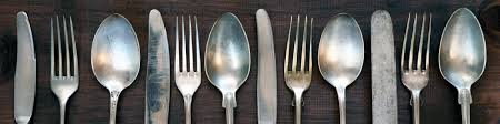 Fill a large pot with water, place it on the stove and bring to a boil. How To Clean Silver Cutlery And Utensils Epicurious