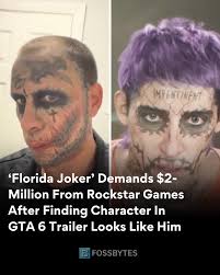 Lawrence Sullivan, also known as the Florida Joker, has threatened legal  action against Rockstar Games, alleging that the GTA 6 trailer character  resembles him. In a recent TikTok video, Sullivan demanded an