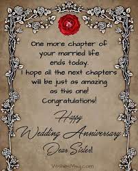 50 Wedding Anniversary Wishes For Sister Wishesmsg My sister is the sweetest little thing alive! wedding anniversary wishes for sister