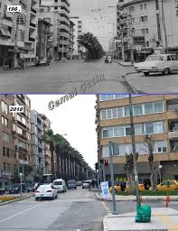 Alsancak Talatpasa Bulvari Baslangici 1960 Lar Kartpostal Sehir Roma