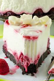 No Bake White Chocolate Raspberry Cheesecake Recipe Raspberry Cheesecake Recipe Easy Cheesecake Recipes Chocolate Raspberry Cheesecake