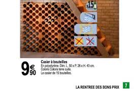 Casier à bouteilles leroy merlin. Offre Casier A Bouteilles Chez Tridome