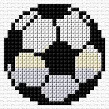 Soccer Ball 28 2384 Cross Stitch Embroidery Cross Stitch