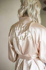 Customized Lace Bride Robe Bride Gift Bridal Shower Gift Last Etsy Lace Bride Bride Robe Bride