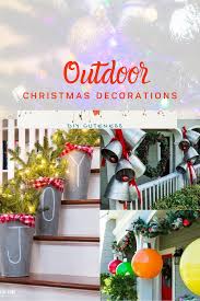 Easy Diy Christmas Decorations For Outside Diy Cuteness Simple Decor