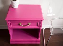 Pink And Gold Nightstand Side Table Painted Furniture Nursery Accent Table Modern Glam Nightstand Sold Gold Nightstand Nursery Accent Table Furniture