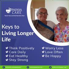 Keys To Living Longer Life Happier Life Happiness Thinkpositively Caredaily Eathealthy Staystrong Worry In 2020 Elderly Care Personal Care Service Senior Care