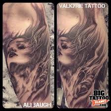Get some most amazing valkyrie tattoo designs with meaning. Valkyrie Tattoo Studio Black And Grey Tattoo Big Tattoo Planet