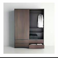 Lemari pakaian sliding 2 pintu kayu jati jepara model desain gambar almari baju minimalis mewah modern dan klasik terbaru harga murah yang bisa anda terapkan sebagai furniture atau perabot kamar anda yang mempunyai ukuran yang kurang luas atau sempit. Jual Lemari Pintu 2 Sliding Door Laci Bawah Jakarta Timur Hidayat Furnitur Tokopedia