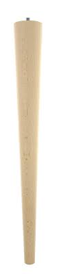 Pied table basse leroy merlin. Pied De Table Basse Conique Fixe Hetre Brut Blanc Beige Naturels 40 Cm Leroy Merlin