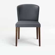 Curran Grey Dining Chair Reviews Crate And Barrel In 2020 Gray Dining Chairs Dining Chairs Black Dining Chairs