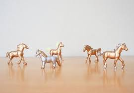 golden horses photo prop mini tutorial golden horse animals painting horse painting