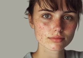 Image result for acne face