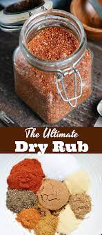The Ultimate Dry Rub Recipe This Is A Great Dry Rub For Ribs For Chicken Brisket Chicken Wings And More Use Th Bbq Rub Recipe Homemade Spices Rub Recipes
