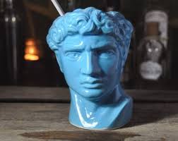 Tom Thumb Cocktail Becher, Blau