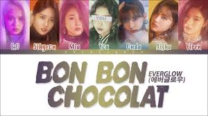 Everglow Bon Bon Chocolat 7 Members Ver Color Coded Lyrics Han Rom Eng Youtube