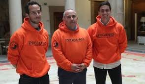 Manuel Blanco, Julio Latorre y José Enrique Rodríguez