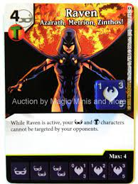 War of Light ~ RAVEN Azarath, Metrion, Zinthos! #127 rare Dice Masters DC  card | eBay