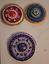 Handmade fan for sale by indigenous artist