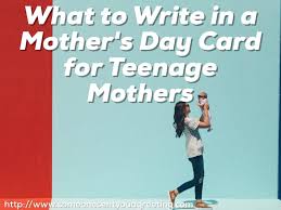 What better day than mother's day to drop in on filmmaker josh seftel in brooklyn, catching up with his mom in florida, chatting about family, spring, romance and. What To Write In A Mother S Day Card For Teenage Mothers Someone Sent You A Greeting